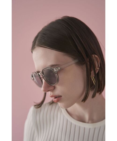 ELENDEEK（エレンディーク）の「クラウンパントサングラス（サングラス・レディース・ブラック/クリア・FREE）」の4枚目の写真