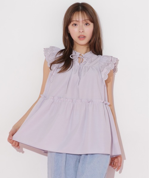 JILL by JILL STUART カットワークティアードチュニック完売商品 カットワークティアードチュニック | JILL by JILL STUART（ジル