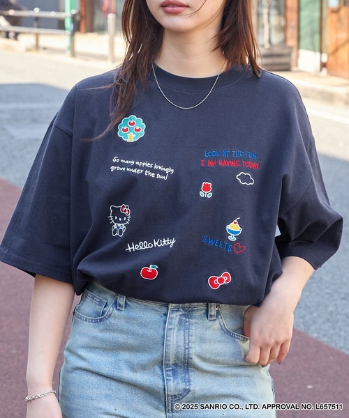 MAISON SPECIAL × キティ オーバーサイズTシャツ セール