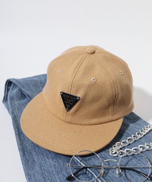 7Union（セブンユニオン）の「7UNION THE BALLER 3RD EYE / OFFICIAL BALLER ウールメルトン サガラ ワッペン 6パネルキャップ（キャップ・メンズ・ブラック系その他/ブラック/イエロー系その他/レッド系その他/レッド/キャメル/グレー系その他/グレー・FREE）」の6枚目の写真