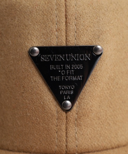 7Union（セブンユニオン）の「7UNION THE BALLER 3RD EYE / OFFICIAL BALLER ウールメルトン サガラ ワッペン 6パネルキャップ（キャップ・メンズ・ブラック系その他/ブラック/イエロー系その他/レッド系その他/レッド/キャメル/グレー系その他/グレー・FREE）」の13枚目の写真