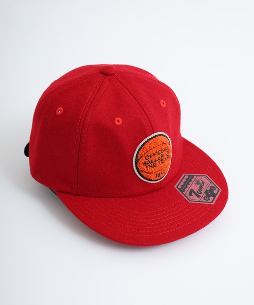 7Union（セブンユニオン）の「7UNION THE BALLER 3RD EYE / OFFICIAL BALLER ウールメルトン サガラ ワッペン 6パネルキャップ（キャップ・メンズ・ブラック系その他/ブラック/イエロー系その他/レッド系その他/レッド/キャメル/グレー系その他/グレー・FREE）」の21枚目の写真