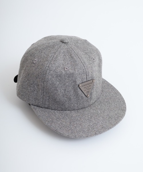 7Union（セブンユニオン）の「7UNION THE BALLER 3RD EYE / OFFICIAL BALLER ウールメルトン サガラ ワッペン 6パネルキャップ（キャップ・メンズ・ブラック系その他/ブラック/イエロー系その他/レッド系その他/レッド/キャメル/グレー系その他/グレー・FREE）」の10枚目の写真