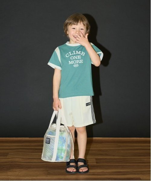 b・ROOM(ビールーム)の「トラックタック4分丈パンツ【子供服】【キッズ】【男の子】【女の子】(その他パンツ・キッズ・パープル/アイボリー/ブラック/モカ・120cm/130cm/140cm/150cm/110cm/100cm)」の16枚目の写真
