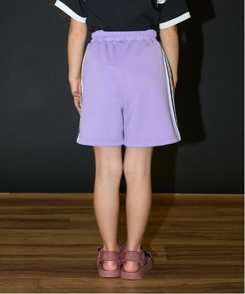 b・ROOM（ビールーム）の「トラックタック4分丈パンツ（その他パンツ・キッズ・パープル/アイボリー/ブラック/モカ・120cm/130cm/140cm/150cm/110cm/100cm）」の10枚目の写真