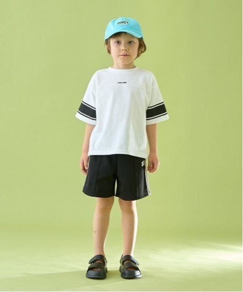 b・ROOM（ビールーム）の「トラックタック4分丈パンツ（その他パンツ・キッズ・パープル/アイボリー/ブラック/モカ・120cm/130cm/140cm/150cm/110cm/100cm）」の11枚目の写真