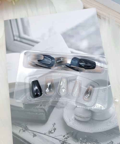 バタフライ スター モチーフ バラエティ ネイルチップ セット