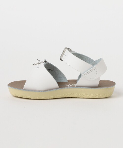 こども ビームス（コドモビームス）の「SALT WATER SANDALS / Surfer ウォッシャブル レザー サンダル（約13～15cm）（サンダル・キッズ・ホワイト/ブラウン系その他5/ブルー・US6(約14.3㎝)/US7(約15.1㎝)/US5(約13.3㎝)）」の7枚目の写真