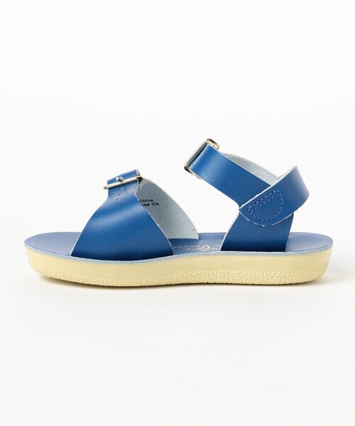こども ビームス（コドモビームス）の「SALT WATER SANDALS / Surfer ウォッシャブル レザー サンダル（約13～15cm）（サンダル・キッズ・ホワイト/ブラウン系その他5/ブルー・US6(約14.3㎝)/US7(約15.1㎝)/US5(約13.3㎝)）」の12枚目の写真