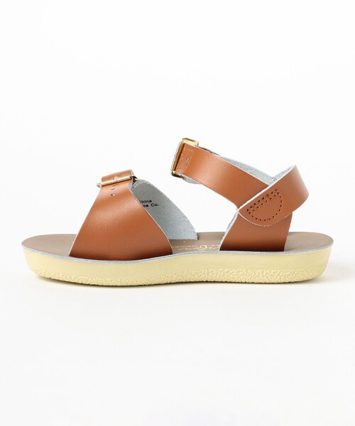 こども ビームス（コドモビームス）の「SALT WATER SANDALS / Surfer ウォッシャブル レザー サンダル（約13～15cm）（サンダル・キッズ・ホワイト/ブラウン系その他5/ブルー・US6(約14.3㎝)/US7(約15.1㎝)/US5(約13.3㎝)）」の17枚目の写真