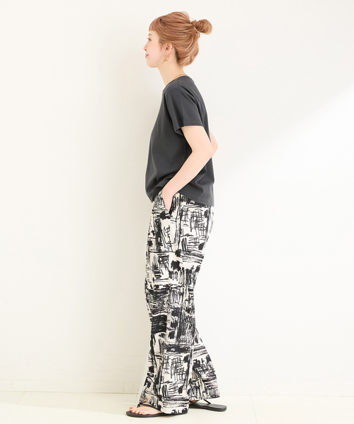 B.C STOCK（ベーセーストック）の「ウォッシャブル / スムースS/STEE（Tシャツ/カットソー・レディース・ホワイト/ブラウン/ブラック系その他・FREE）」の10枚目の写真