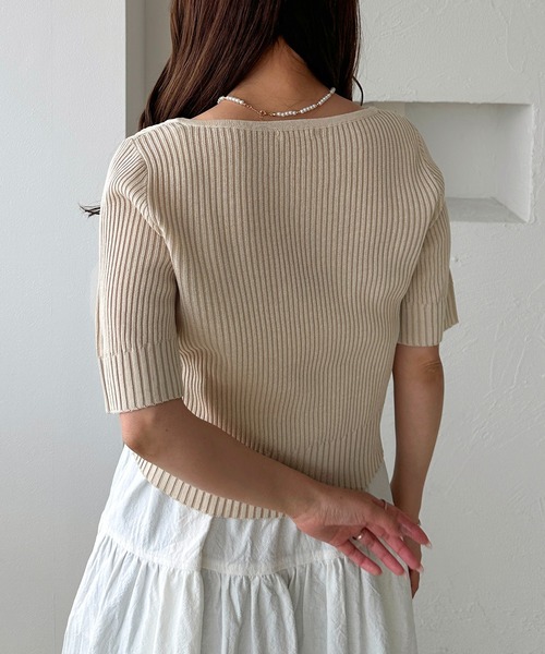 apres jour clair（アプレジュールクレア）の「【apres jour clair】Wジップカーディガン（カーディガン/ボレロ・レディース・アイボリー/ピンク/ベージュ・X-LARGE/フリー）」の7枚目の写真