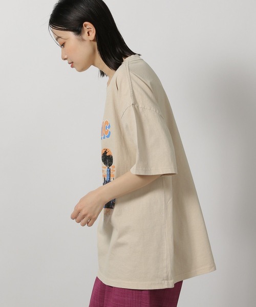 LAKOLE（ラコレ）の「アソートバンドTEE / 493604（Tシャツ/カットソー・レディース・オフホワイト/チャコール/ベージュ/ネイビー・FREE）」の16枚目の写真