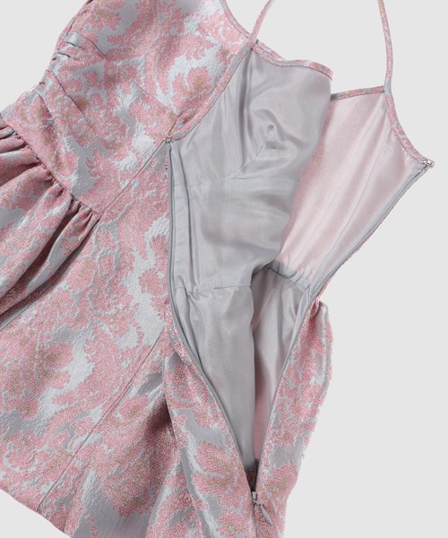 【Dries Van Noten】プリントオンブレシルクスリップドレス DRIES VAN NOTEN 2023 SPRING&SUMMER for WOMEN