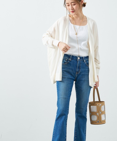 MICA&DEAL（マイカ＆ディール）の「スクエア2WAYタンクトップ（タンクトップ・レディース・ブラック/ホワイト/ベージュ・FREE）」の19枚目の写真