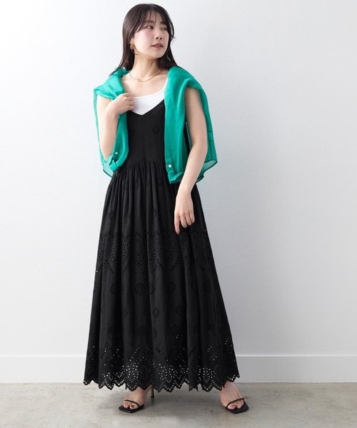 MICA&DEAL（マイカ＆ディール）の「スクエア2WAYタンクトップ（タンクトップ・レディース・ブラック/ホワイト/ベージュ・FREE）」の22枚目の写真