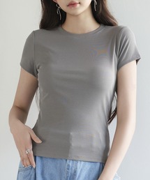 クルネックリブカットソーTシャツ【ZOZOTOWN限定アイテム】