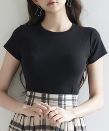クルネックリブカットソーTシャツ【ZOZOTOWN限定アイテム】