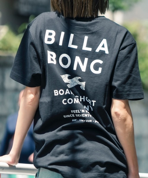 BILLABONG（ビラボン）の「BILLABONG メンズ SUN SCREEN Tシャツ 【2025年夏モデル】/ビラボン半袖バックプリントTシャツ（Tシャツ/カットソー・メンズ・ブラック/ライトブルー/ホワイト/ピンク系その他・SMALL/MEDIUM/LARGE/X-LARGE）」の3枚目の写真