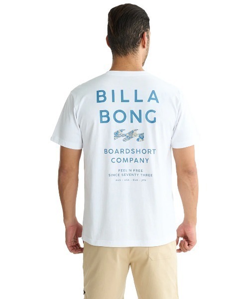 BILLABONG（ビラボン）の「BILLABONG メンズ SUN SCREEN Tシャツ 【2025年夏モデル】/ビラボン半袖バックプリントTシャツ（Tシャツ/カットソー・メンズ・ブラック/ライトブルー/ホワイト/ピンク系その他・SMALL/MEDIUM/LARGE/X-LARGE）」の8枚目の写真