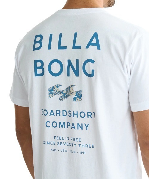 BILLABONG（ビラボン）の「BILLABONG メンズ SUN SCREEN Tシャツ 【2025年夏モデル】/ビラボン半袖バックプリントTシャツ（Tシャツ/カットソー・メンズ・ブラック/ライトブルー/ホワイト/ピンク系その他・SMALL/MEDIUM/LARGE/X-LARGE）」の9枚目の写真