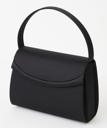 AIMER | 【喪服・礼服用】ラウンドフラップブラックフォーマルバッグ(ハンドバッグ)