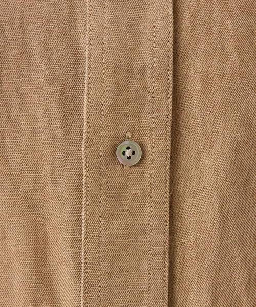 セール】ツイル顔料染めスクエアシャツ（シャツ/ブラウス）｜Whim