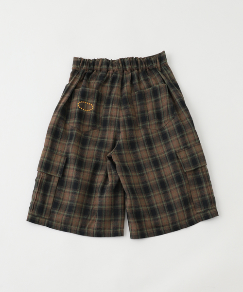 【AFB】BAGGY CARGO SHORTS チェック柄 全4色 送料込 AFB / エーエフビーBAGGY CARGO SHORTS CHECK（カーゴパンツ