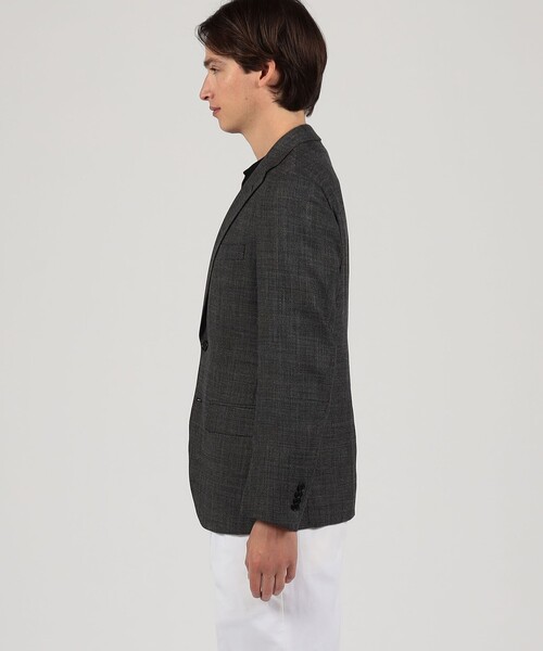 TOMORROWLAND （トゥモローランド）の「コットンウール ホップサック シングルブレステッド2Bジャケット Di PRAY（テーラードジャケット・メンズ・グレー/ネイビー・44/46/48/42/50/52）」の5枚目の写真