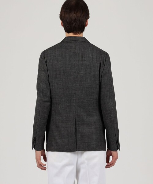 TOMORROWLAND （トゥモローランド）の「コットンウール ホップサック シングルブレステッド2Bジャケット Di PRAY（テーラードジャケット・メンズ・グレー/ネイビー・44/46/48/42/50/52）」の6枚目の写真