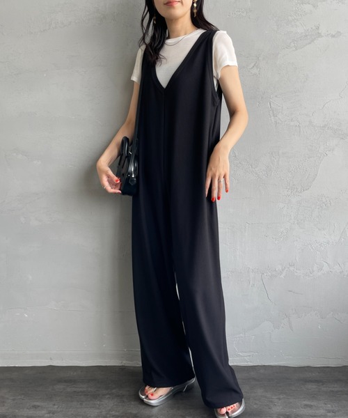 nenom/ネノム] マルチWAY レイヤードロンパース（つなぎ