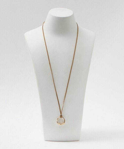 別注】<PHILIPPE AUDIBERT>ELROSE GD コードネックレス 別注】<PHILIPPE AUDIBERT>ELROSE GD コードネックレス