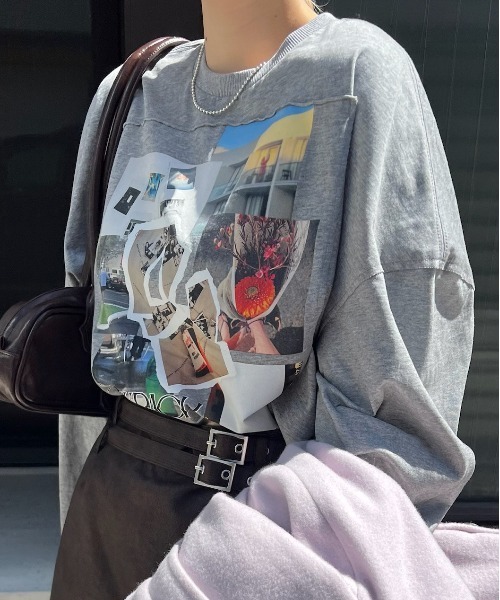 トップス Ameri THROWBACK ON MEMORIES TEE THROWBACK ON MEMORIES TEE（Tシャツ/カットソー）｜Ameri