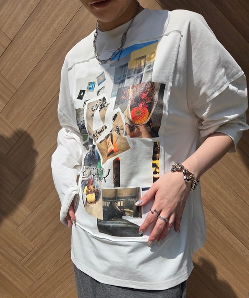 トップス Ameri THROWBACK ON MEMORIES TEE THROWBACK ON MEMORIES TEE