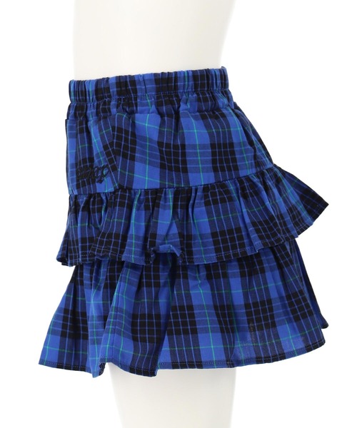 ANAP kids(アナップキッズ)の「ティアード チェック スカート【ジュニアお揃い】(スカート・キッズ・ブルー/レッド・120cm/110cm/130cm)」の19枚目の写真