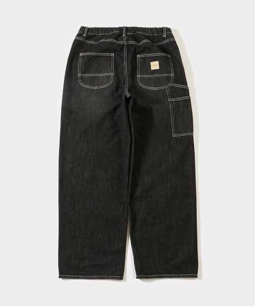 WHO'S WHO gallery(フーズフーギャラリー)の「【KOOKYN/クーキー】 ペインターデニムパンツ/2サイズ(デニムパンツ・レディース・ブルー/ブラック・MEDIUM/LARGE)」の10枚目の写真