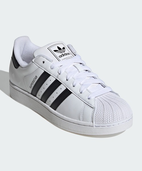 adidas(アディダス)の「【adidas】SUPERSTAR ll(スニーカー・メンズ・ブラック/ホワイト・23cm/23.5cm/24cm/24.5cm/26cm/26.5cm/27cm/27.5cm/28cm/28.5cm)」の4枚目の写真