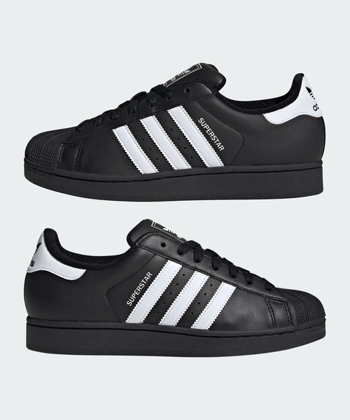 adidas(アディダス)の「【adidas】SUPERSTAR ll(スニーカー・メンズ・ブラック/ホワイト・23cm/23.5cm/24cm/24.5cm/26cm/26.5cm/27cm/27.5cm/28cm/28.5cm)」の9枚目の写真
