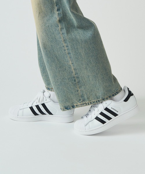 adidas(アディダス)の「【adidas】SUPERSTAR ll(スニーカー・メンズ・ブラック/ホワイト・23cm/23.5cm/24cm/24.5cm/26cm/26.5cm/27cm/27.5cm/28cm/28.5cm)」の16枚目の写真