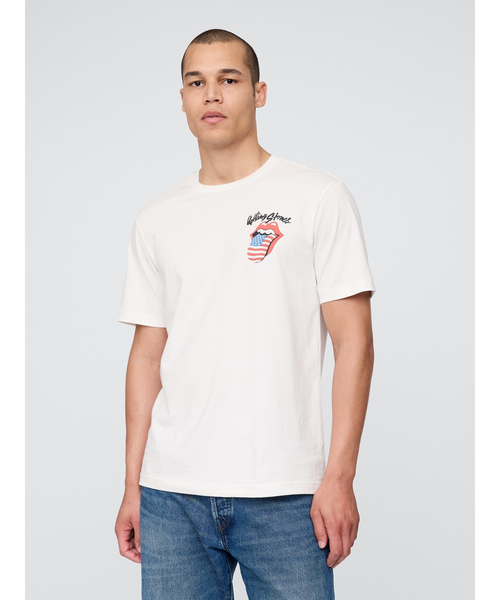 ○ザ・ローリング・ストーンズ リラックス グラフィックTシャツ