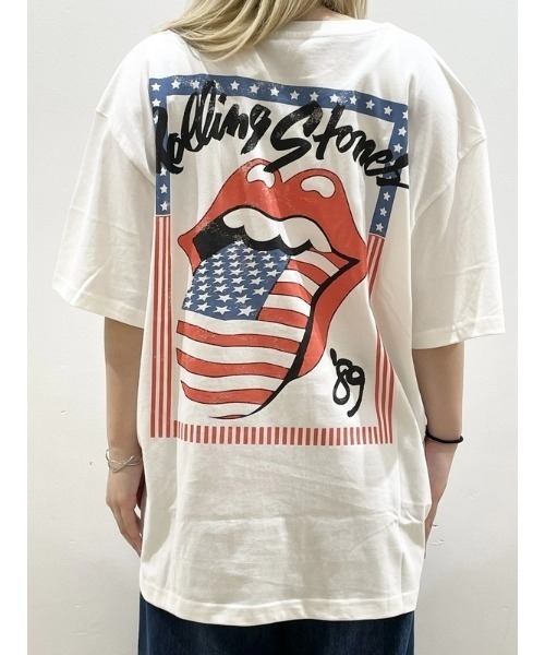 ○ザ・ローリング・ストーンズ リラックス グラフィックTシャツ