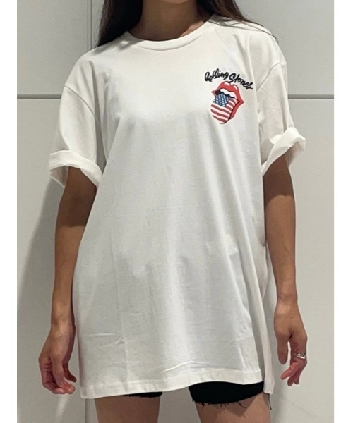 ○ザ・ローリング・ストーンズ リラックス グラフィックTシャツ