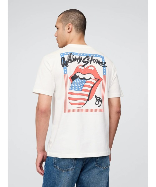 ○ザ・ローリング・ストーンズ リラックス グラフィックTシャツ
