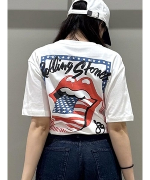 GAP（ギャップ）の「●ザ・ローリング・ストーンズ リラックス グラフィックTシャツ/THE ROLLING STONES（Tシャツ/カットソー・メンズ・オフホワイト・L/XL/XS/S/M）」の12枚目の写真