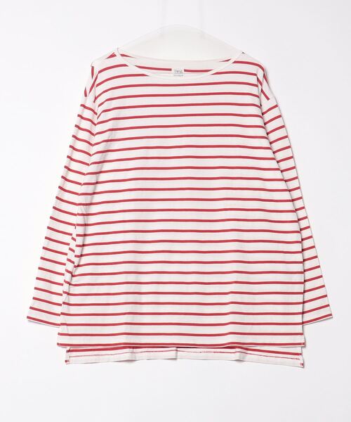 ungrid ボーダートップス 購入前にコメント下さい☆ セール/ブランド古着】ボーダー柄長袖カットソー（Tシャツ