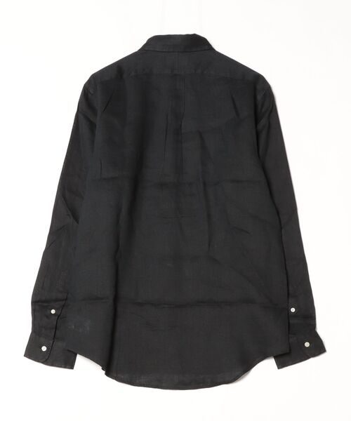 POLO RALPH LAUREN(ポロ ラルフ ローレン)の「クラシック フィット リネン シャツ(シャツ/ブラウス・メンズ・ブラック系1・M/S/L/XS/XXL/XL)」の8枚目の写真
