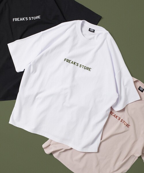 限定展開 リラックスフィット 刺繍ロゴ クルーネック Tシャツ（T