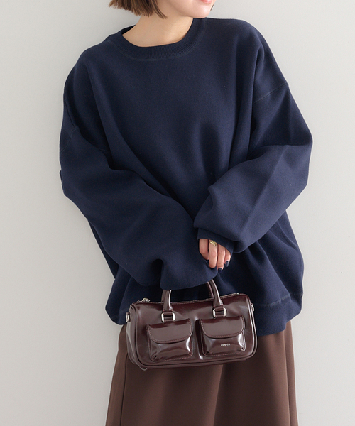 ユー バイ スピック＆スパン（U by SPICK&SPAN）/スウェットライクニット セール】スウェットライクニット（ニット/セーター）｜U by SPICK&SPAN