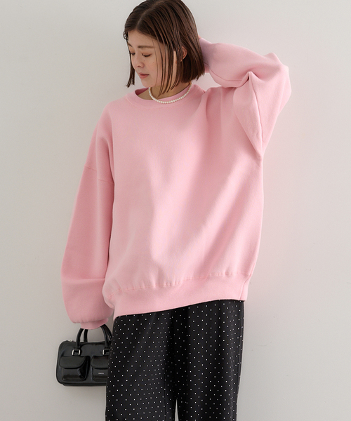 セール】スウェットライクニット（ニット/セーター）｜U by SPICK&SPAN