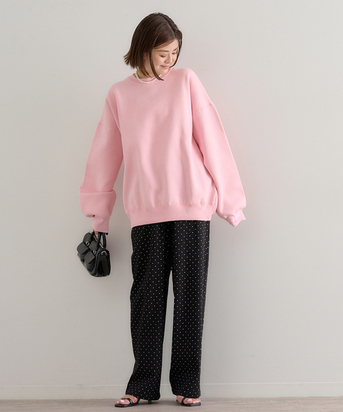 セール】スウェットライクニット（ニット/セーター）｜U by SPICK&SPAN